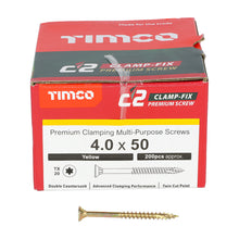 Load image into Gallery viewer, Timco C2 Clamp-Fix - Multi-Purpose Premium Double Countersunk TX Screw