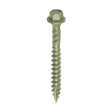 Load image into Gallery viewer, Timco Hex Head Construction & Landscaping Screws – (Green Organic Finish)