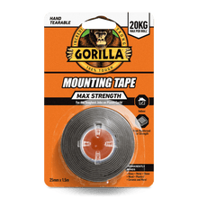 Load image into Gallery viewer, Gorilla Max Strength Indoor Mounting Tape 1.5m