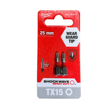 Load image into Gallery viewer, Milwaukee Shockwave Impact Duty Screwdriving Bit TX