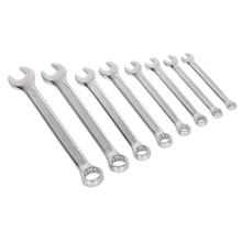 Load image into Gallery viewer, sEALEY Combination Spanner Set 8pc Cold Stamped Metric