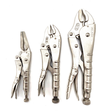 Load image into Gallery viewer, US PRO Tools 3pc Soft Grip Locking Pliers Set 6.5, 7, 10"