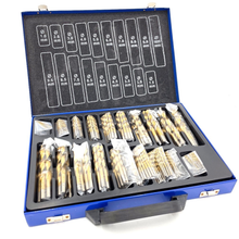 Load image into Gallery viewer, PTI 170pc Tin Coated HSS Drill Bit Set
