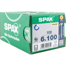 Load image into Gallery viewer, SPAX Yellow Pozi Countersunk Wood Screws - Universal screw YELLOX - 100/200PCS
