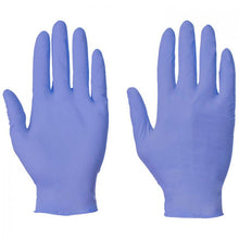 Load image into Gallery viewer, Blue Nitrile Disposable Gloves – Medical Grade – Powder Free - Box of 100