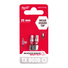 Load image into Gallery viewer, Milwaukee Shockwave Impact Duty Screwdriving Bit TX BO