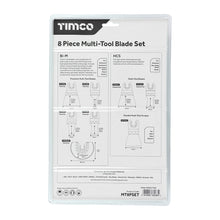 Load image into Gallery viewer, Timco Multi-Tool Blade Sets - 8 Piece Set