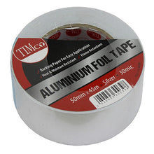 Load image into Gallery viewer, Timco Aluminium Foil Tape - 45m