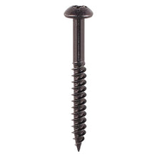 Load image into Gallery viewer, Blackjax Woodscrews - Round - Black Organic