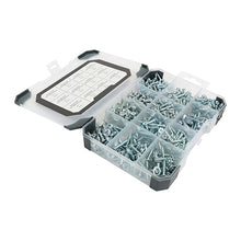 Load image into Gallery viewer, TIMCO Self-tapping Silver Screws Mixed Tray - 515pcs