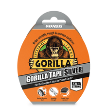 Load image into Gallery viewer, Gorilla Cloth Duct Tape - 48mm x 32m - Silver
