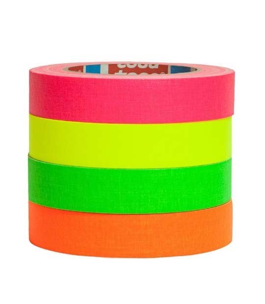 Tesa® Acrylic Coated High Visibility Neon Marking / Camera Duct tape - –  The Sticky Stuff Store