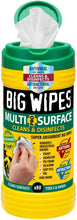 Load image into Gallery viewer, Big Wipes Van System - 3 brackets and Assorted Wipes Heavy Duty Multi Surface
