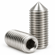 M3 Socket Head Cone Point Set / Grub Screw - A2 Stainless Steel (Din 914)