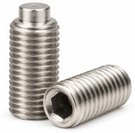 M6 Socket Head Dog Point Set / Grub Screw - A4 Stainless Steel (Din 915)