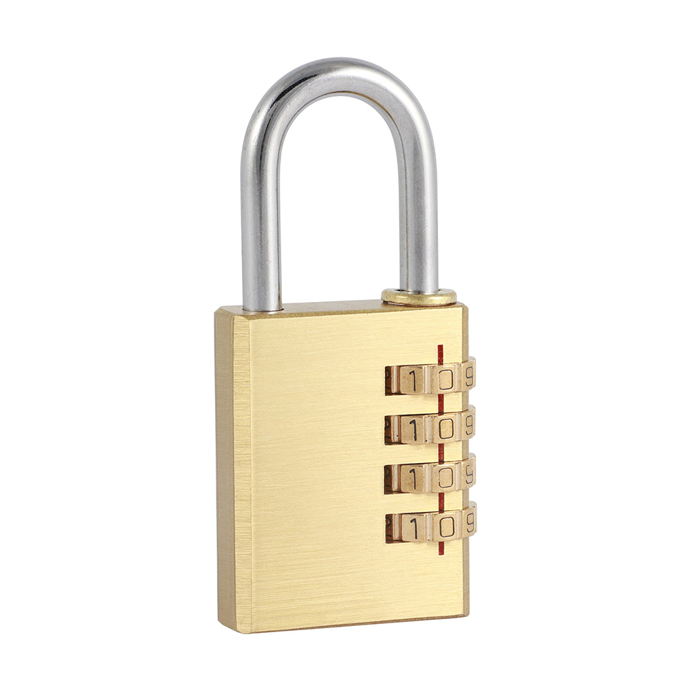 Brass Combi Padlock 38mm