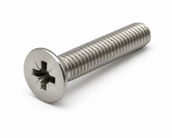 M6 Countersunk Pozi Machine Screw – A4 Stainless Steel (DIN 965)