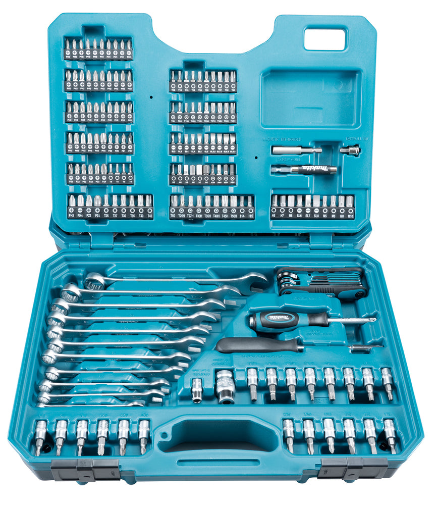 Makita E-10883 Maintenance Hand Tool Set (221 Pieces)