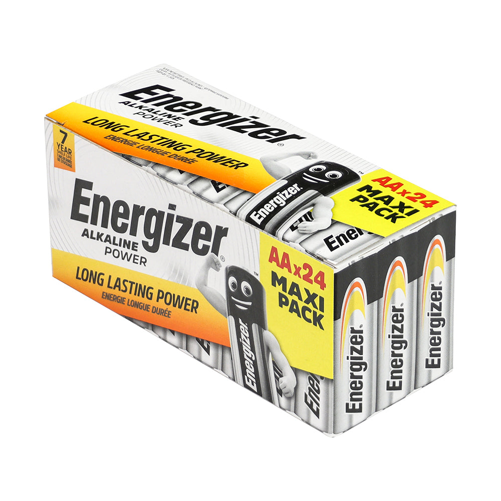 Energizer Alkaline Power Battery - Value Home Pack AA (24)