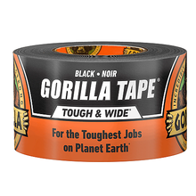 Load image into Gallery viewer, Gorilla Black Cloth Tape - 73mm x 27m

