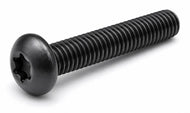 M3 Torx Pan Head Machine Screws - Black A2 Stainless Steel (DIN 84)