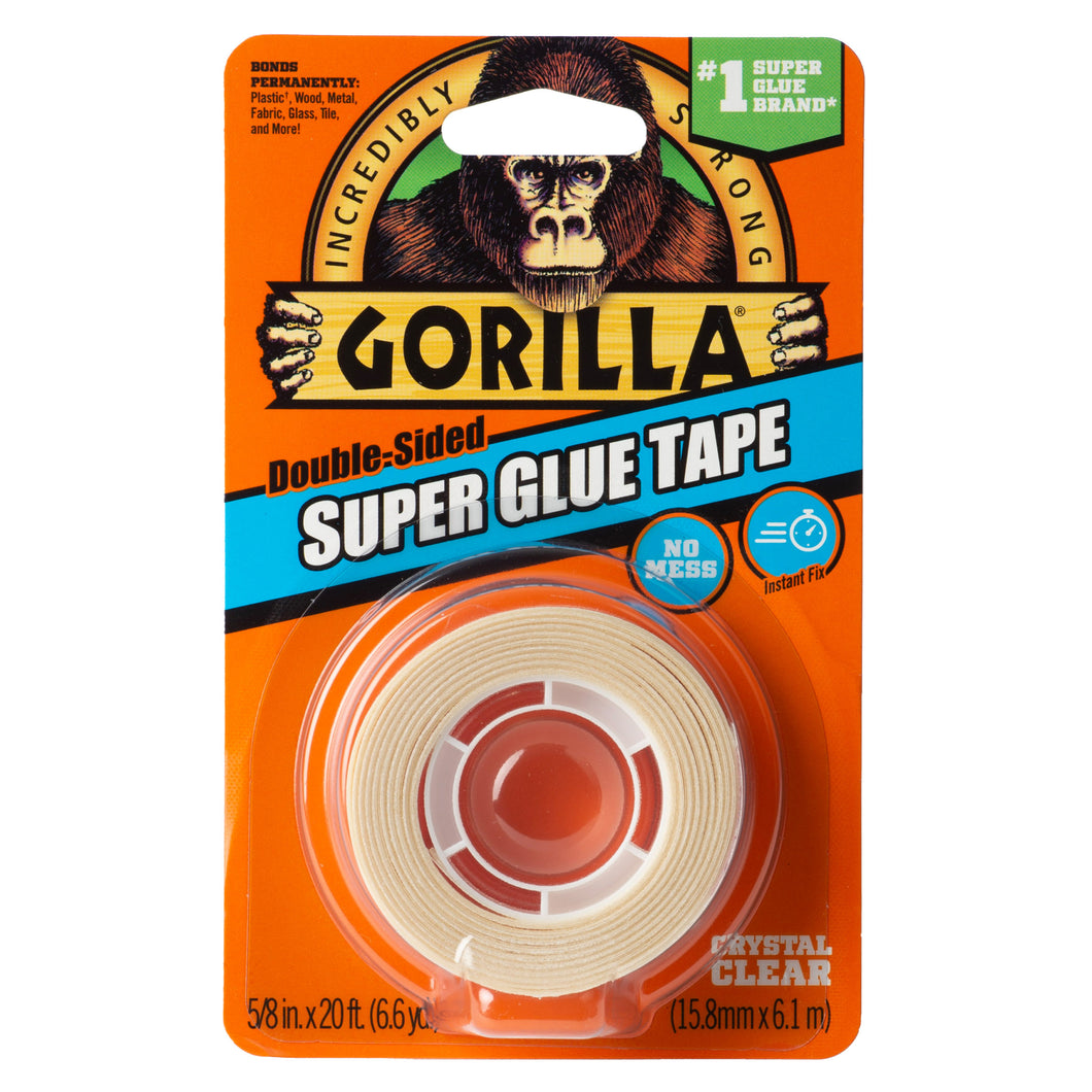 Gorilla Double Sided Super Glue Tape 6.1m