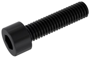 M3 Socket Head Cap Screw – Hex Drive – Black A2 Stainless Steel (DIN 912)