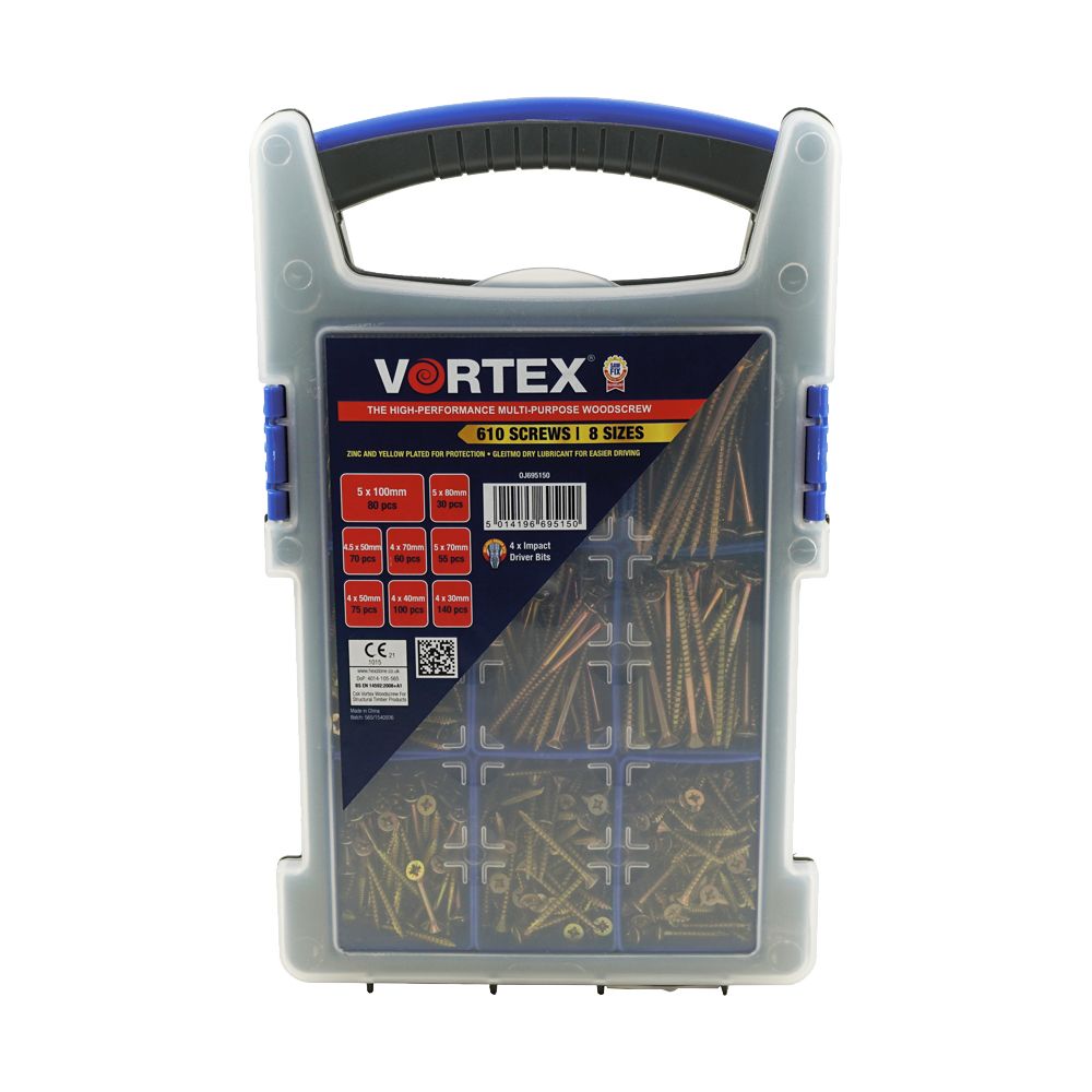 Vortex ZYP Multi-Purpose Woodscrew Site Case - 610 PCS