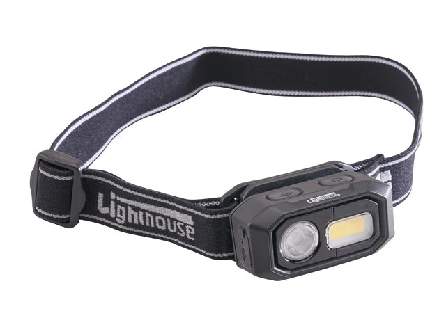 Elite Rechargeable LED Sensor Headlight 300 lumens