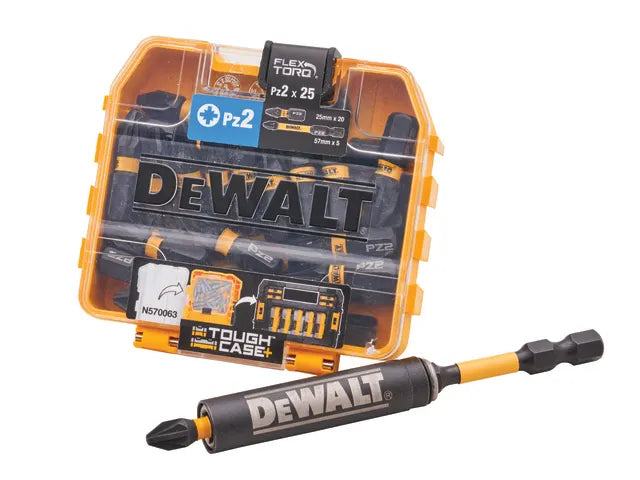 DEWALT PZ2 Screwdriver Bit Pack & Bit Holder