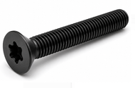 M3 Countersunk Torx Machine Screw – A2 Black Stainless Steel (DIN 965)