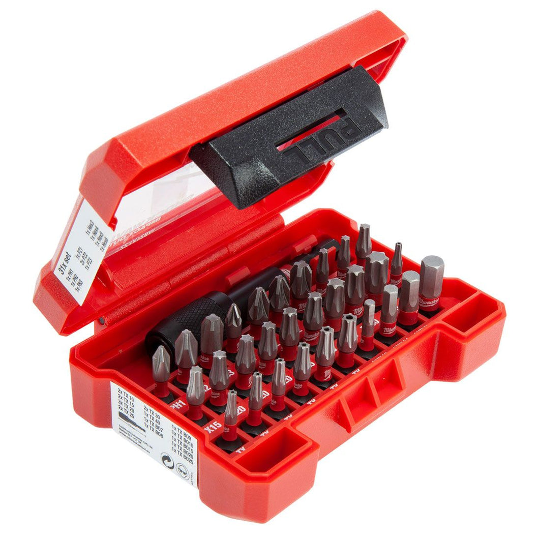 MILWAUKEE 31pc Shockwave Impact Duty Screwdriver Bit Set