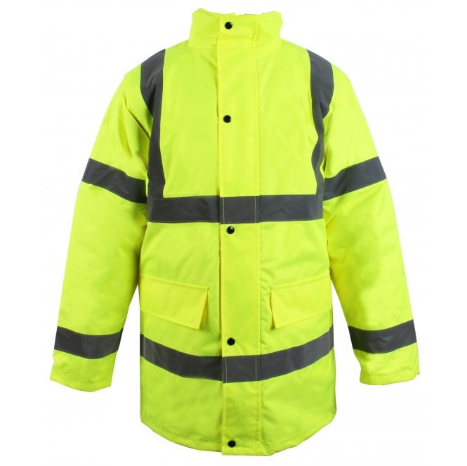 Blackrock 80002 Hi-Vis Yellow Coat - (L)