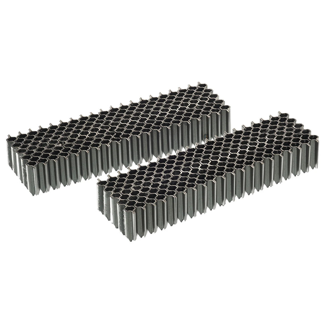 Senco X Type Corrugated Fasteners – Timber Dogs – Bright Basic Finish