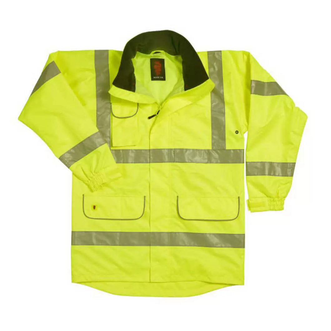 Warrior Hi Vis Breathable Jacket - Yellow