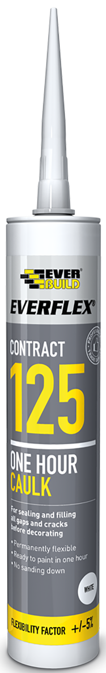 Everflex Contract 125 One Hour Caulk - Magnolia - 300ml