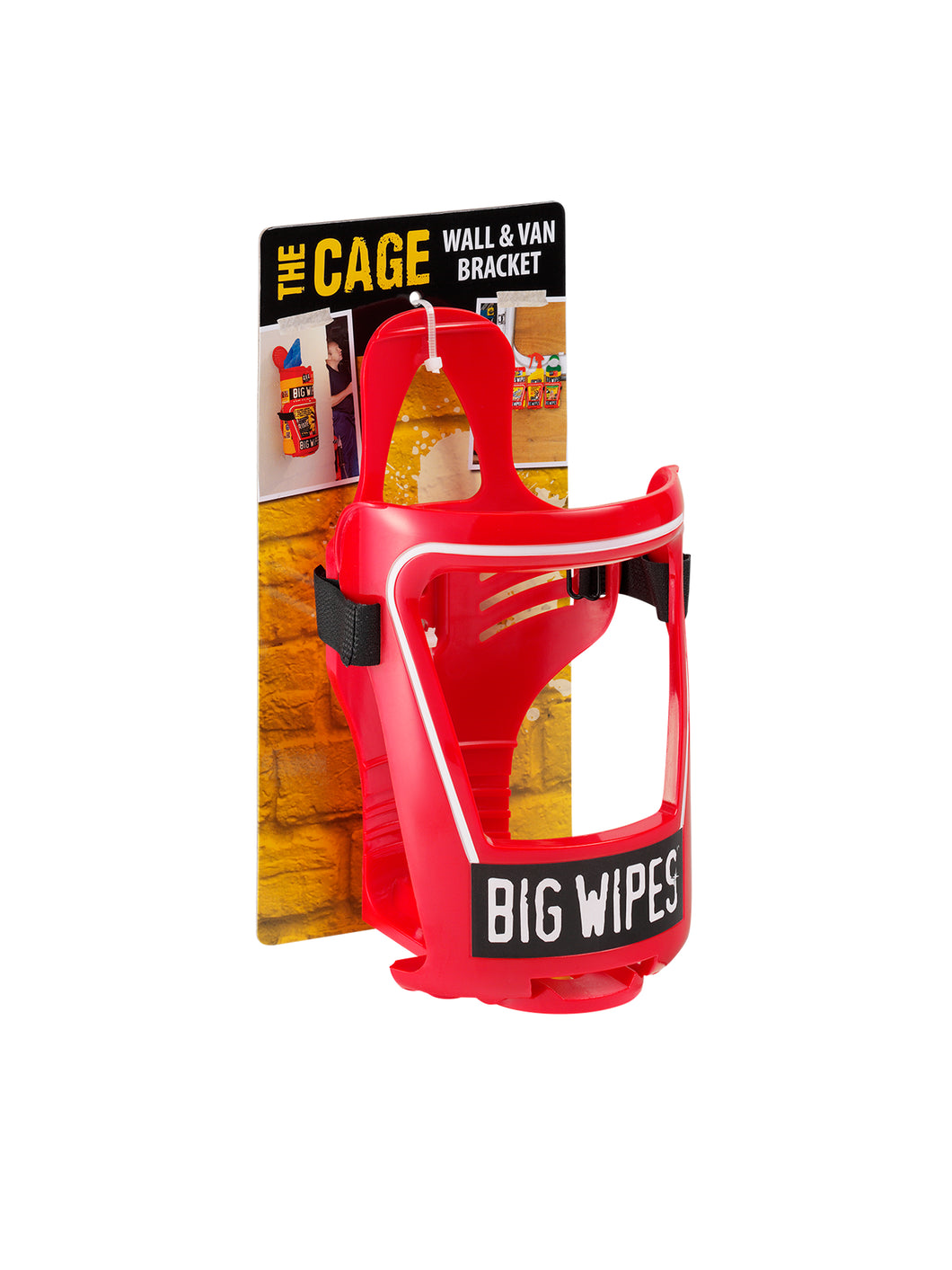 Big Wipes 'Cage' Van / Wall Bracket