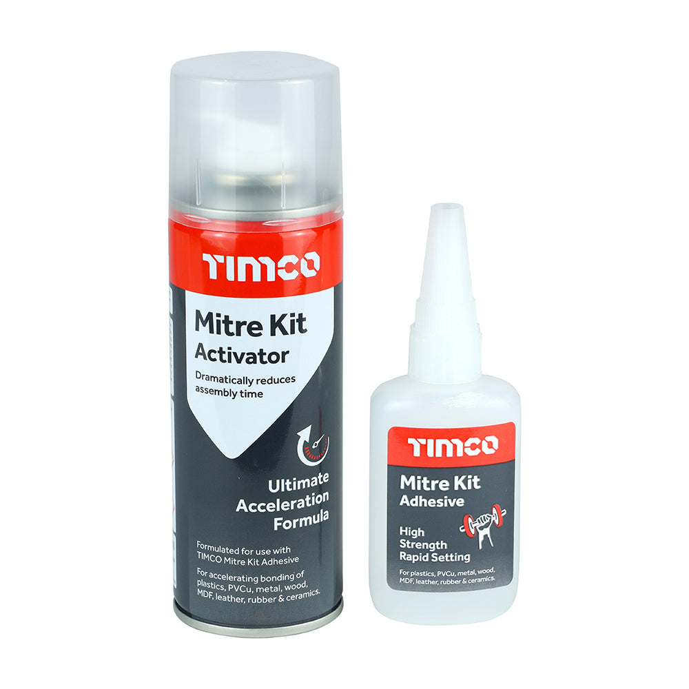 Instant Bond Mitre Kit 200ml / 50g