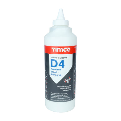 Internal & External D4 Premium Wood Adhesive 1L