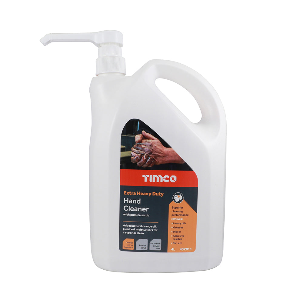 Timco Extra Heavy Duty Hand Cleaner with Pump 4L