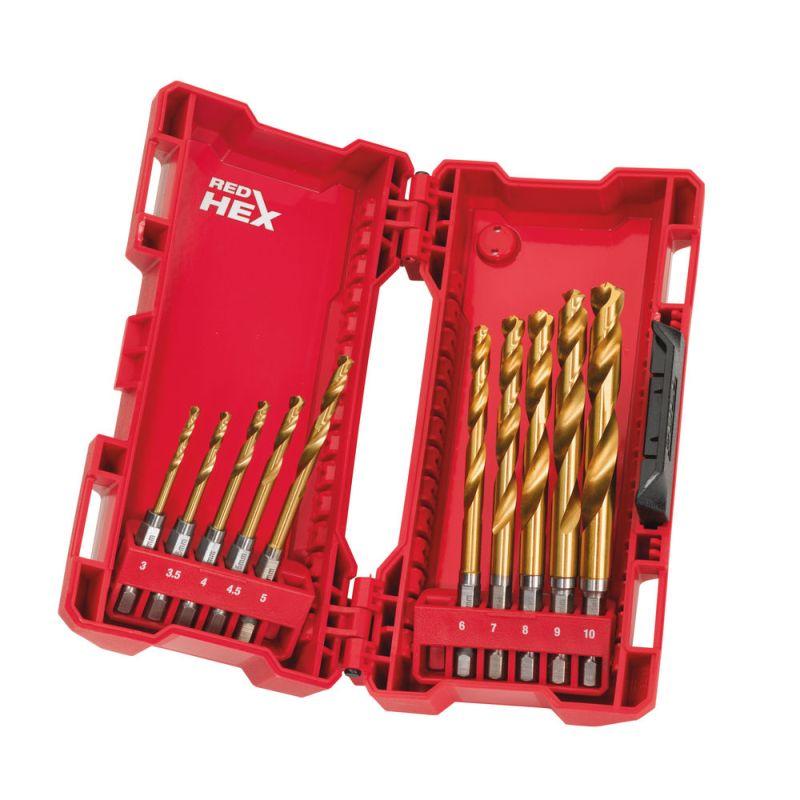 Milwaukee Shockwave HSS-Ground Titanium Metal Drill Bit Set