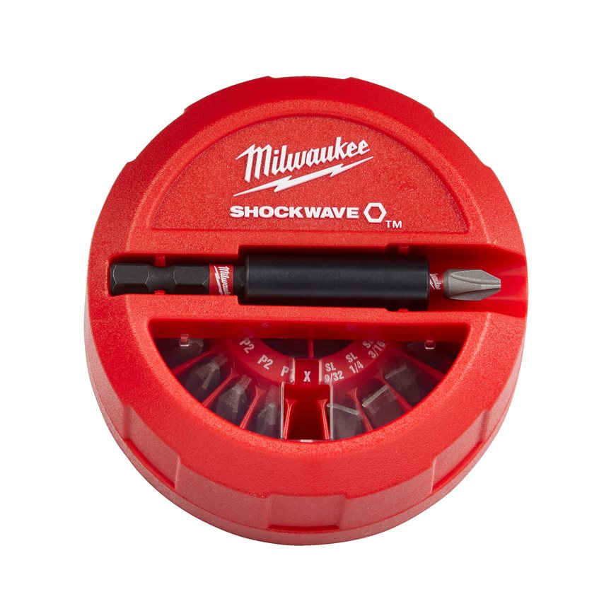 Milwaukee Shockwave Impact Duty Puck Bit Set - 16pcs