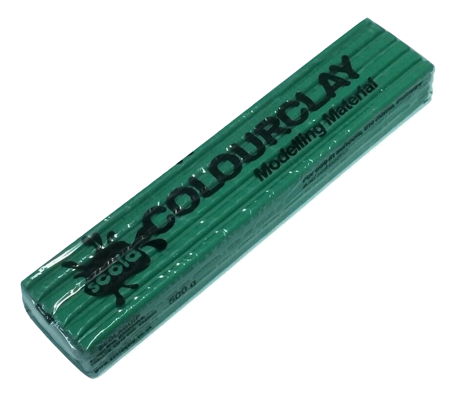 Scola Modelling / Colour Clay Dough - 500g Bar
