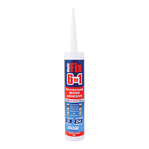 PU Wood Adhesive 5 Minute - Gel 310ml