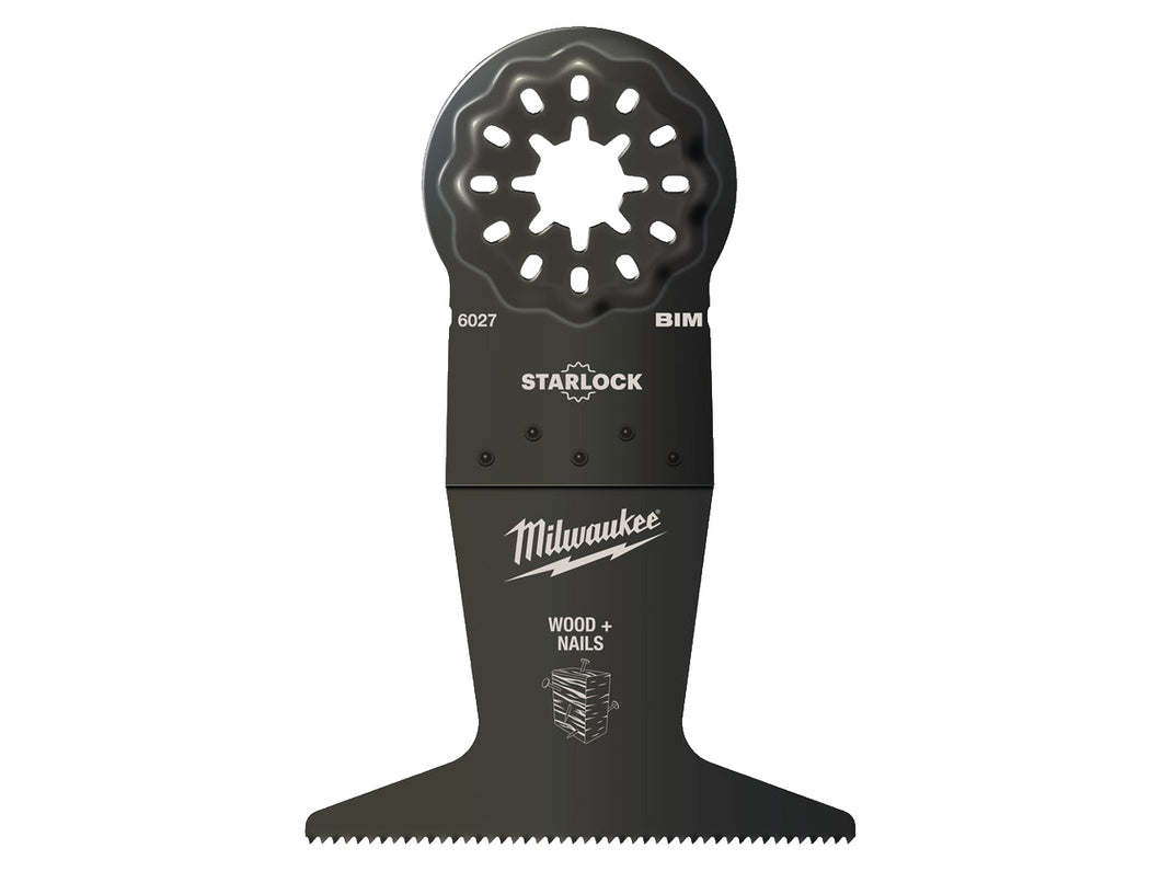 Milwaukee® STARLOCK™ Bi-Metal Multi-Tool Blade - 65mm x 42mm (1pcs)