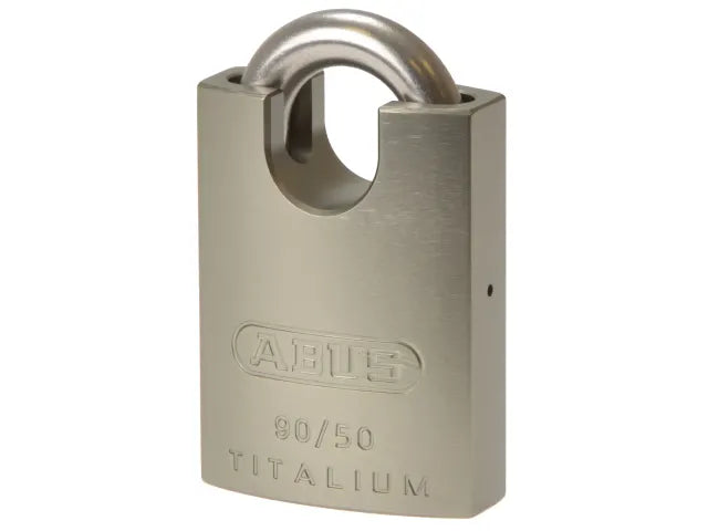 ABUS TITALIUM™ Padlock Closed Shackle Carded