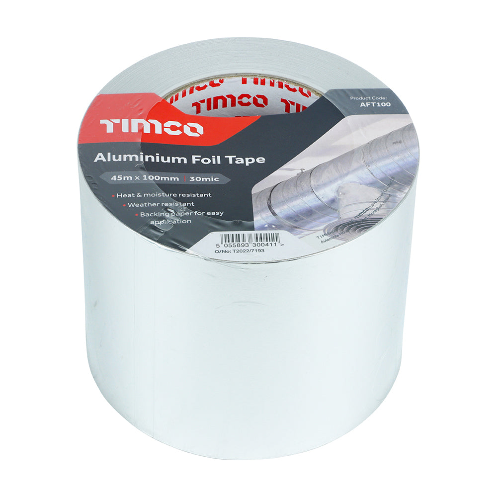 Timco Aluminium Foil Tape - 45m