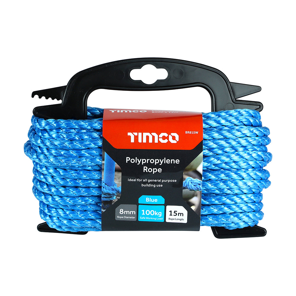 Blue Polypropylene Rope Winder