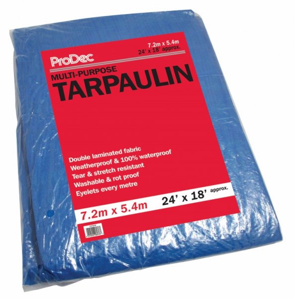 ProDec Multi-Purpose Blue Tarpaulin