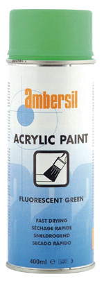 Ambersil Acrylic Spray Paint - Fluorescent Green